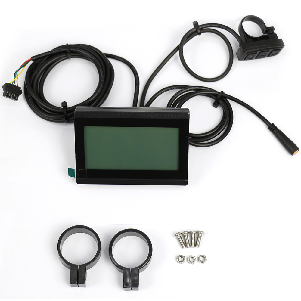 large screen multi function LCD display for electric bike 24V 36V 48V 60V (LCD3)