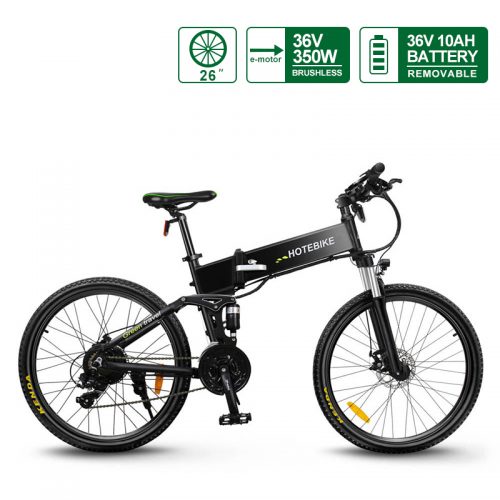 China 26″ 350W Folding Electric Mountain Bikes for adults (G4)