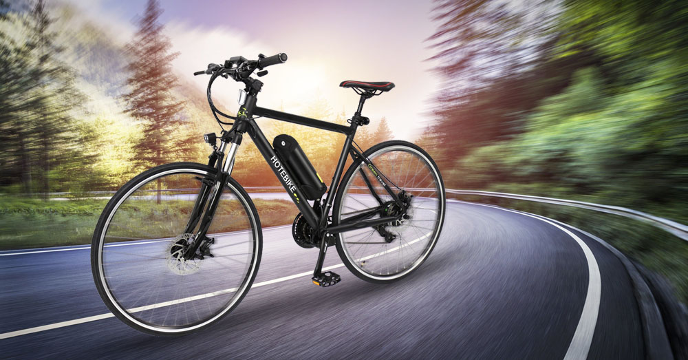 bicicleta de montaña eléctrica