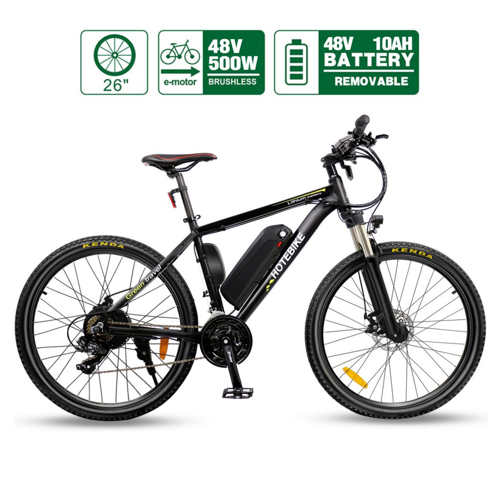 48v 500w Bicicletas de montaña eléctricas La mejor bicicleta E (A6AD26-48V500W)