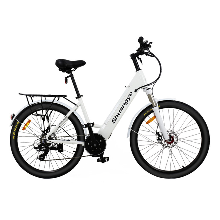 hidden battery mid drive bicycles max A5AH26MD - Mid Drive Motor Electric Bicycle - 1