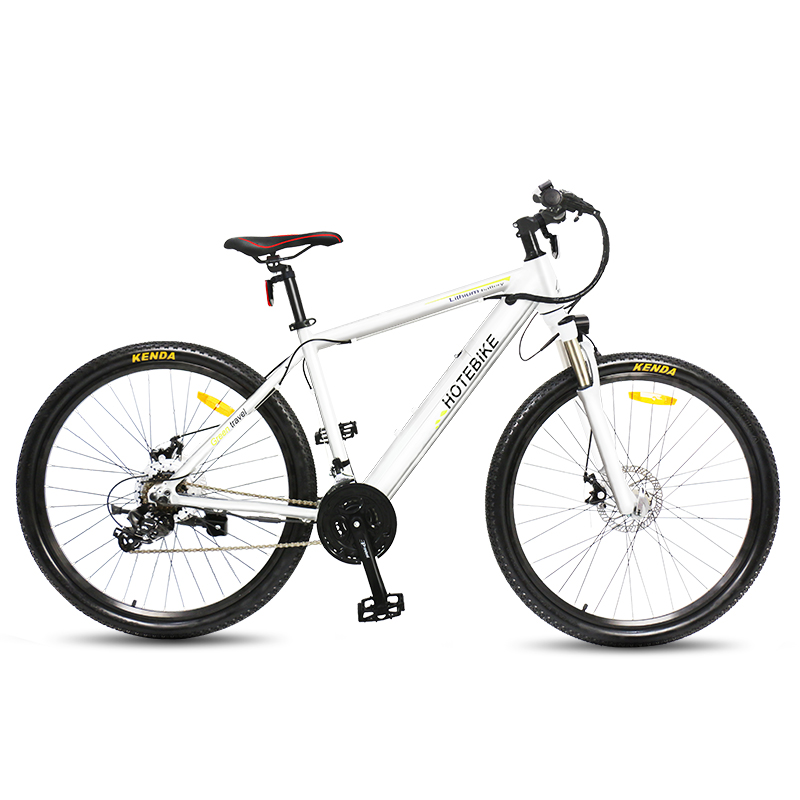 26 inch hot sale electic mountain bike A6AH26-WHITE