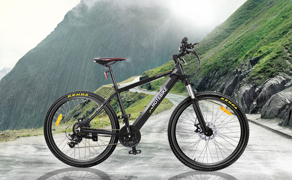 HOTEBIKE Best Electric Mountain Bikes for Sale on Amazon -  - 1