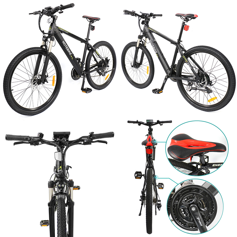 HOTEBIKE Best Electric Mountain Bikes for Sale on Amazon -  - 6