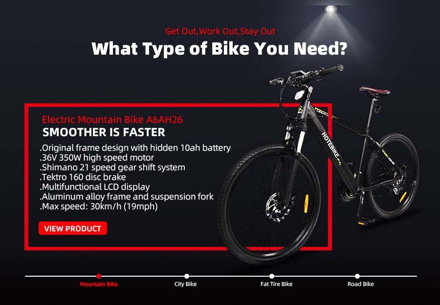 2020 HOT ELECTRIC BIKES A6AH26 -  - 2