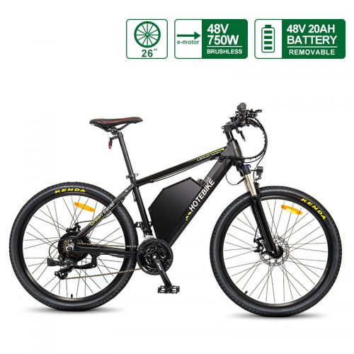 long range electric bike 48V20AH Hidden Battery A6AH26 48V750W