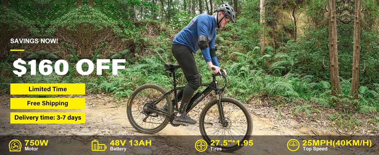750W electric cycling bike for adults
