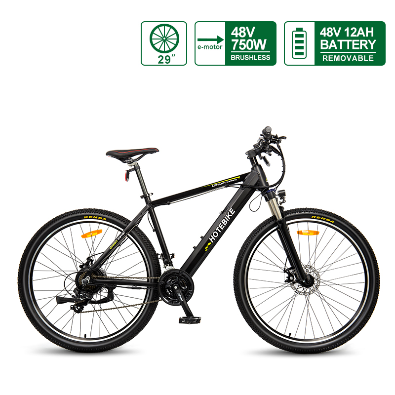 Pārdodu 48V 750W elektrisko velosipēdu 29*2.1 collu specializēts elektriskais velosipēds