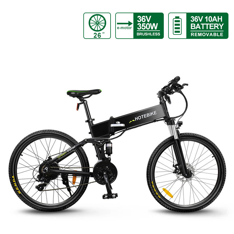 26 lding 350W zložljiva električna gorska kolesa za odrasle s polnim vzmetenjem (G4)