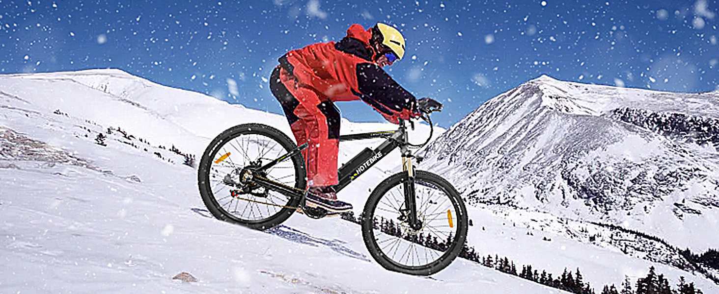 26 pous 500W elektrik Mountain Bike ak 48V 13AH batri detachable A6AH26 500W