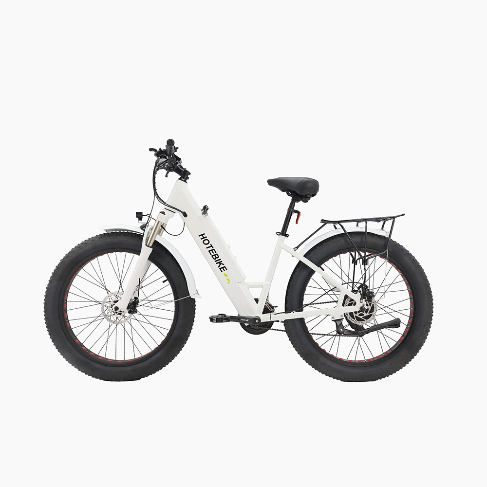 26 Electric City Bike for Men and Women – 48V 750W Motor, 48V13Ah Battery, 21-Speed Shimano Gears, Lightweight Aluminum Frame