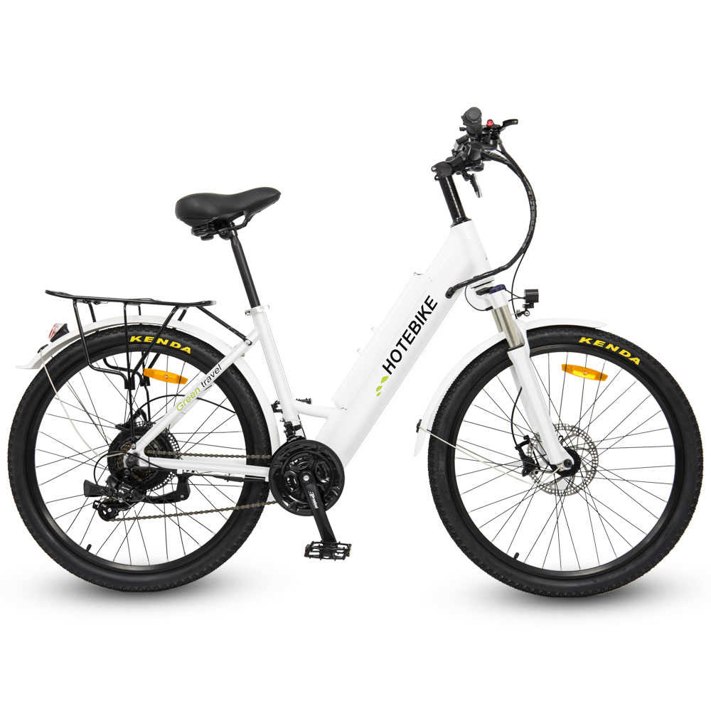 26 inch electric bike city bike mountain bike for adults (A5AH26-48V750W) - City Electric Bike - 1
