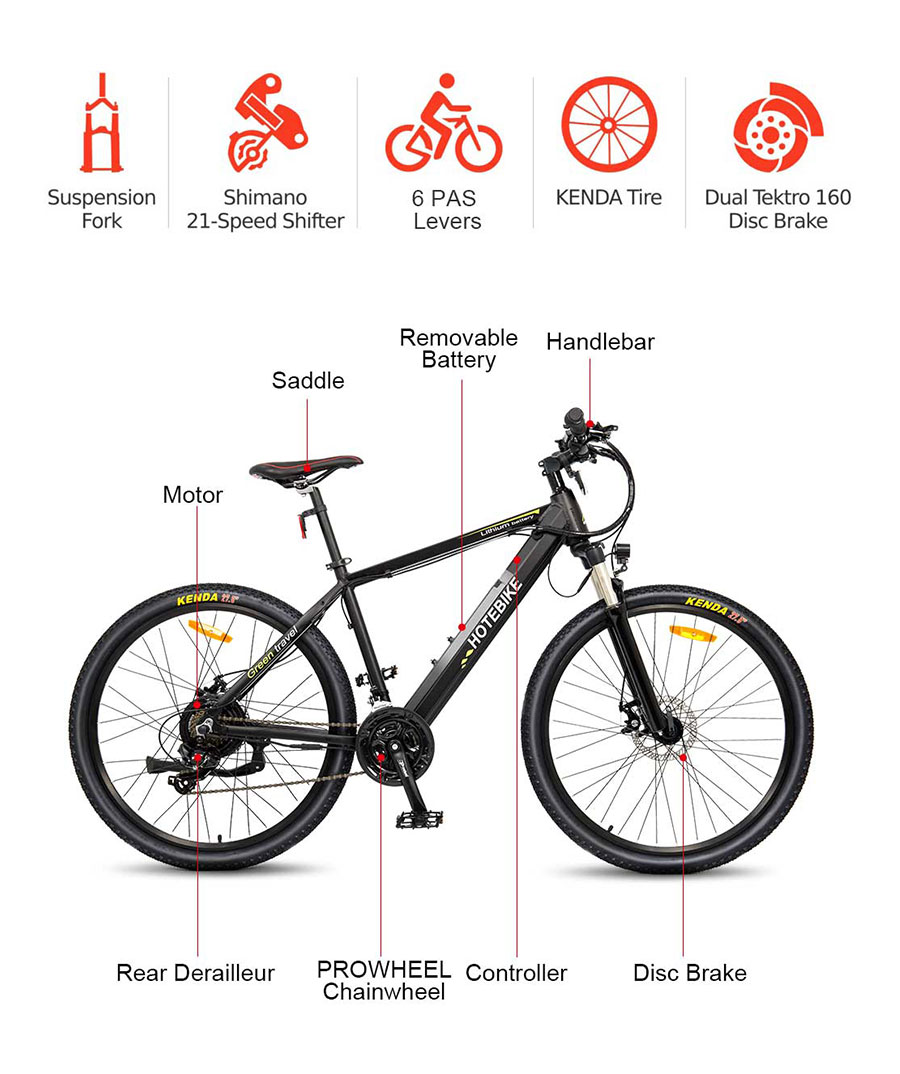 kit de bicicleta eléctrica