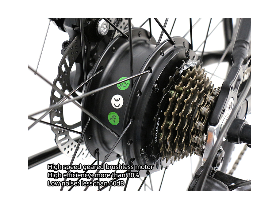 20 inch Fat Bike for Sale 500W Specialized Electric Bike A6AH20F Fat Tire Electric Bike 48v - Electric Bike Europe - 8