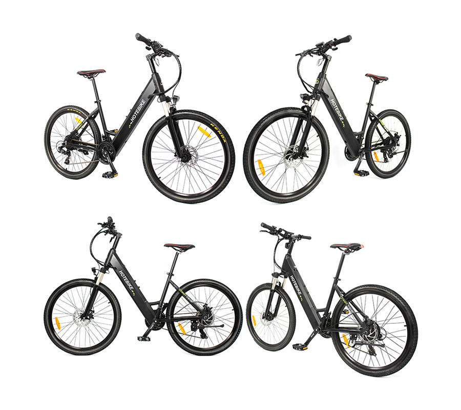 European Electric City Bike lightweight electric bike with 36V 250W motor HOTEBIKE A5AH26 - Electric Bike Europe - 2