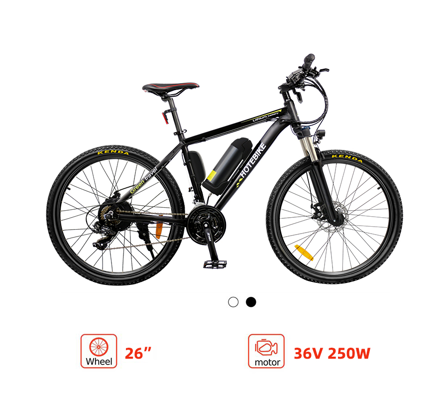 250W Cheap Electric Mountain Bike 26 inch Specialized E Bike A6AB26 E-Bike - Mountain Electric Bike - 1