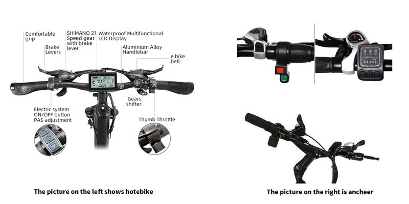 What is different between hotebike and ancheer electric bike - blog - 11