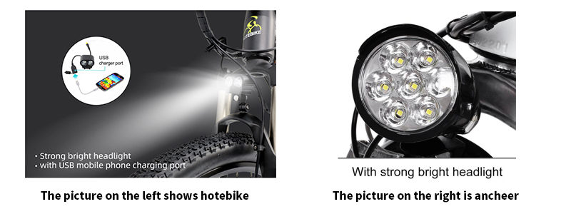 What is different between hotebike and ancheer electric bike - blog - 6