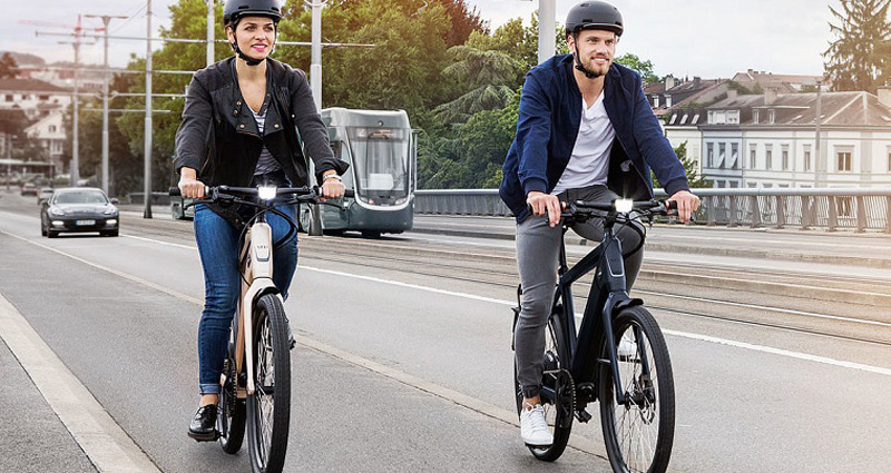 bicicleta eléctrica de dos ruedas motrices