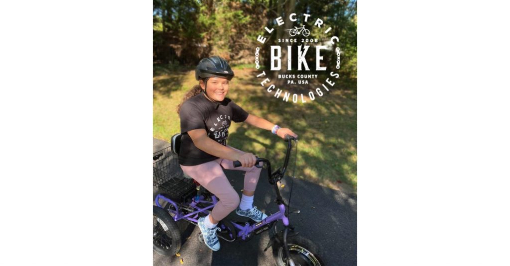 Electric Bike Technologies está donando su popular triciclo Liberty a niños con una rara enfermedad neuromuscular