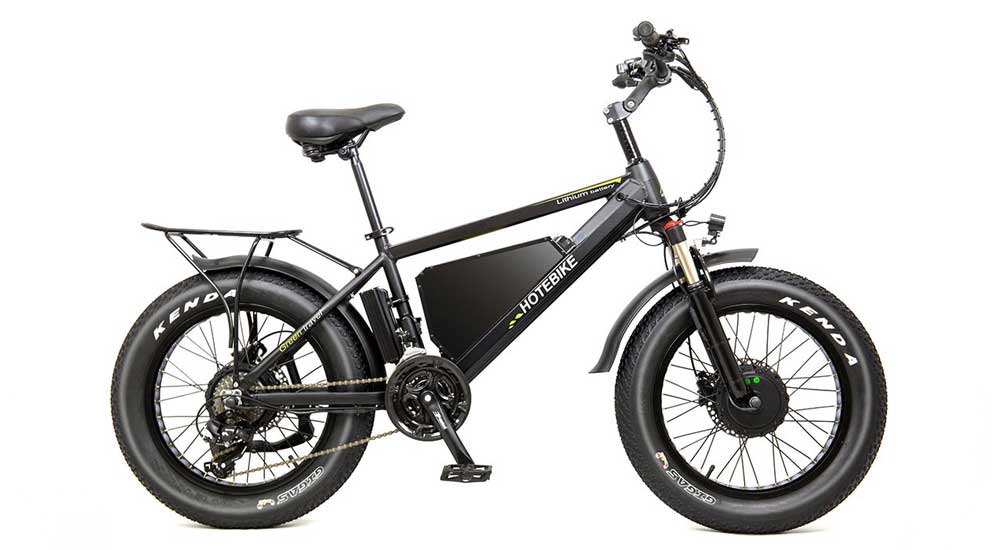 bicicleta de graxa dual motor