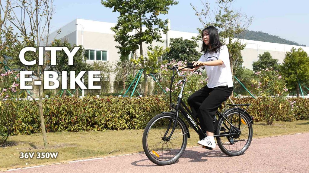 Hotebike A3AL24 इलेक्ट्रिक सायकल प्रदर्शन व्हिडिओ
