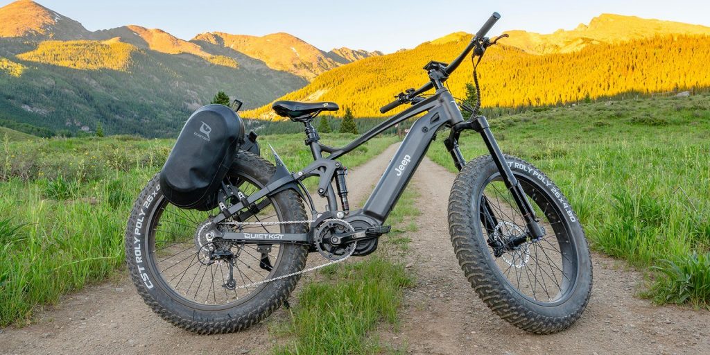 Jeep's neie 1,500W Voll-Suspension Fettreifen Elektro Bike fir ze liwweren