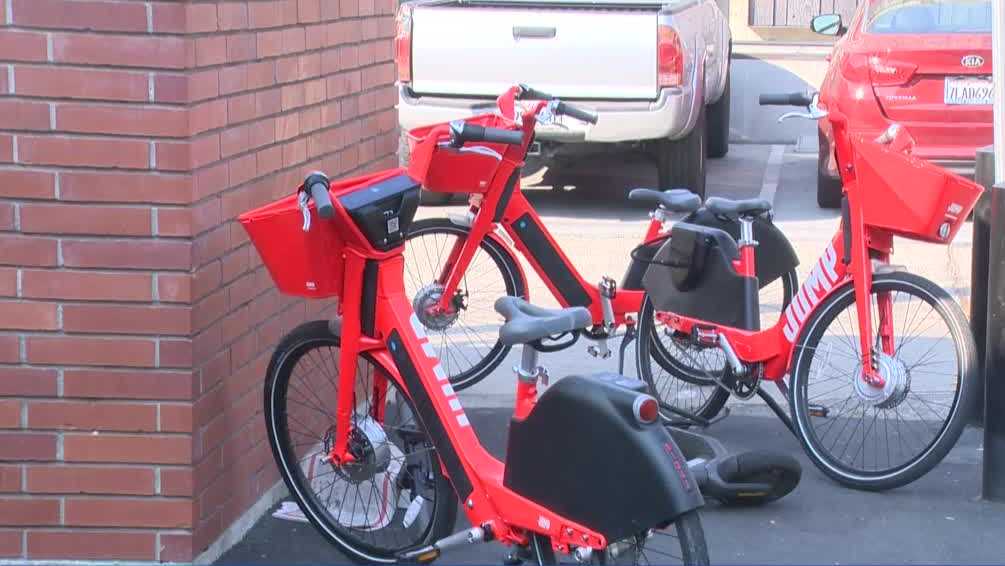 JUMP bikes return to Sacramento streets amid pandemic