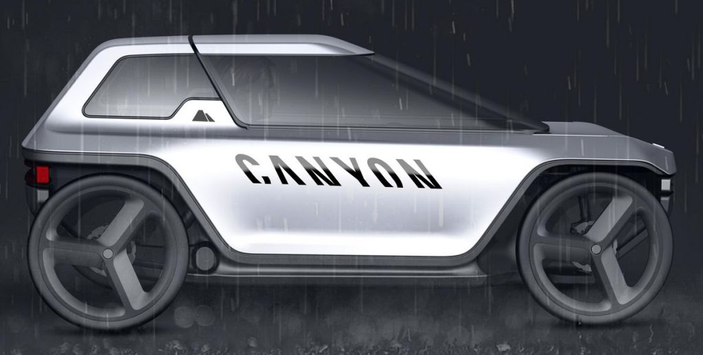 Il marchio di biciclette Canyon crea una concept car