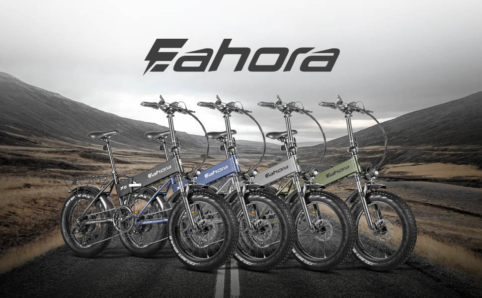Eahora X5 PRO 20 Inch 4.0 Fat Tire Folding Electric Bike 48V 10.4Ah Snow Beach Electric Bicycle Lithium Battery 500W Front Suspension Ebike for Adults E-PAS Power Recharge System, 7 Speed - blog - 19