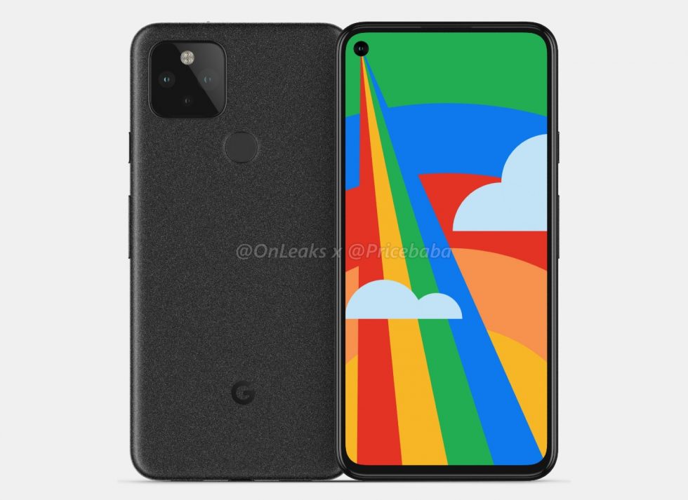 Render CAD Google Pixel 5