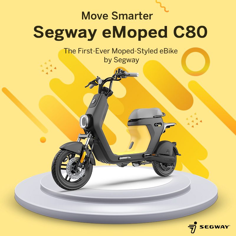 segway c80 moped listrik