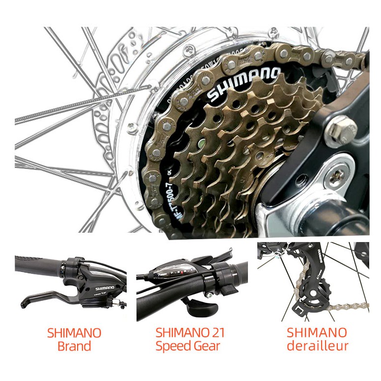 HOTEBIKE Bicicleta elèctrica de muntanya de 27.5 polzades 36 V 160 frens de disc Suspensió davantera, gestió de creuers Bicicletes elèctriques de 350 W per a adults amb bateria desmuntable, sistema de recàrrega, equip de 21 velocitats - blog - 2