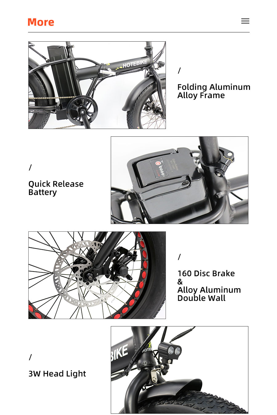 folding fat tire electric bike