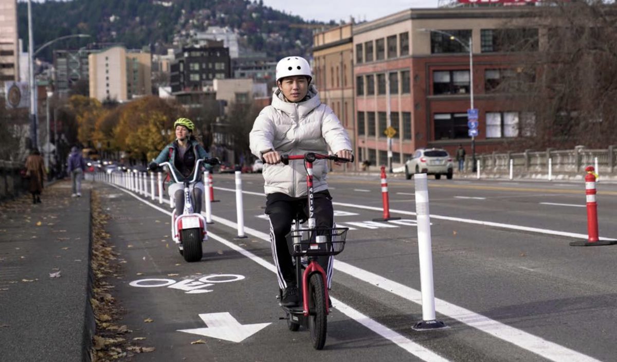 PBOT report finds bike infrastructure key to e-scooter usage - blog - 1