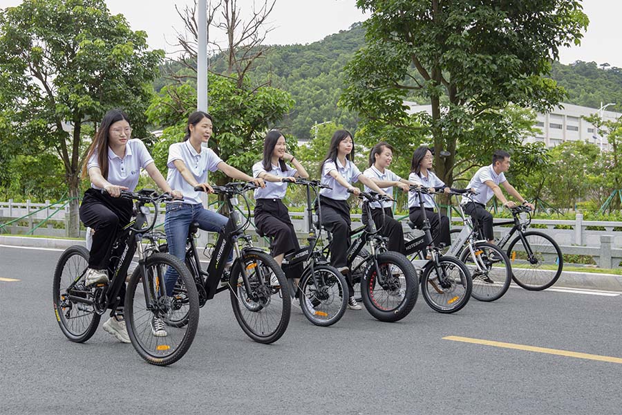 elektriese hibriede fietse