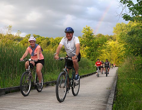 शताब्दी चक्र Towpath ट्रेल