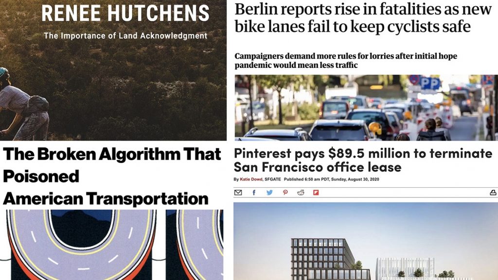 The Monday Roundup: Bad modeling, respect the land, WFH FTW, and more
