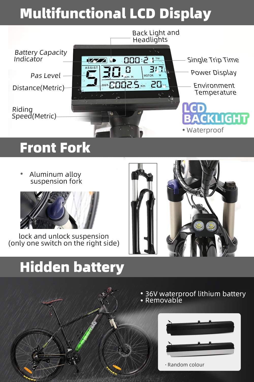 ancheer, ancheer electric bike, hotebike electric bike, electric bike review