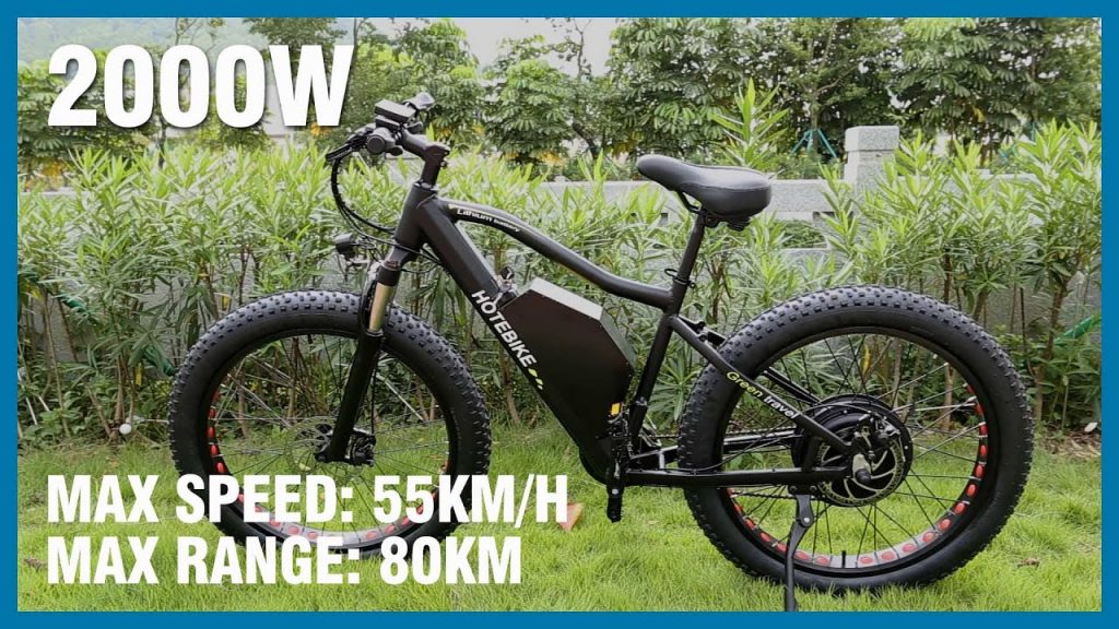 2000W Powerful Electric Fat Tire Bike l 2000W Electric Bike