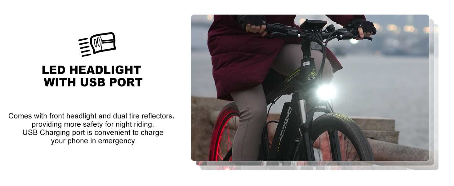 Electric Mountain Bike 27.5 Inch 500W 35KM/H Ebike - Mountain Electric Bike - 5