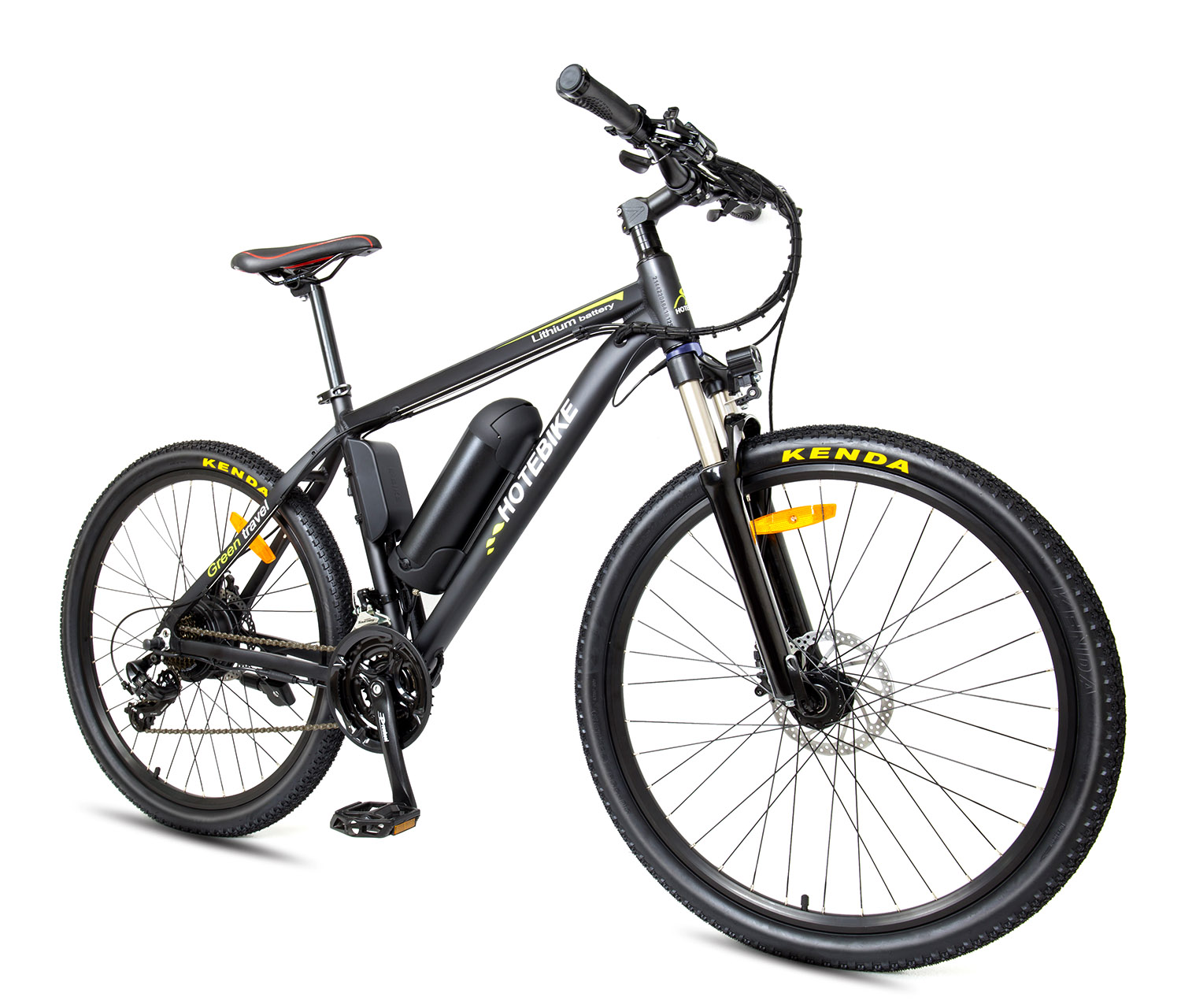 26″ Electric Mountain Bike with 36V 350W Brushless Motor for Adults