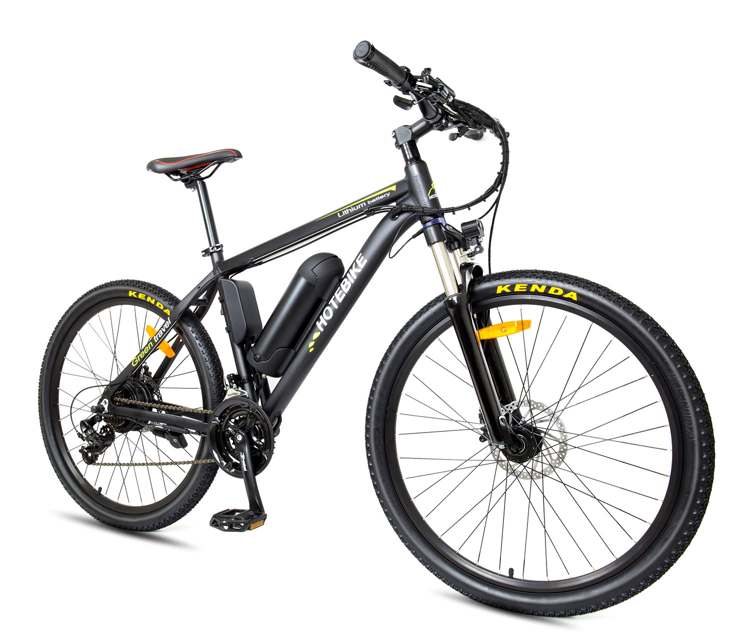 Bicicleta de montaña eléctrica de 26″ con motor sin escobillas de 36V 350W para adultos