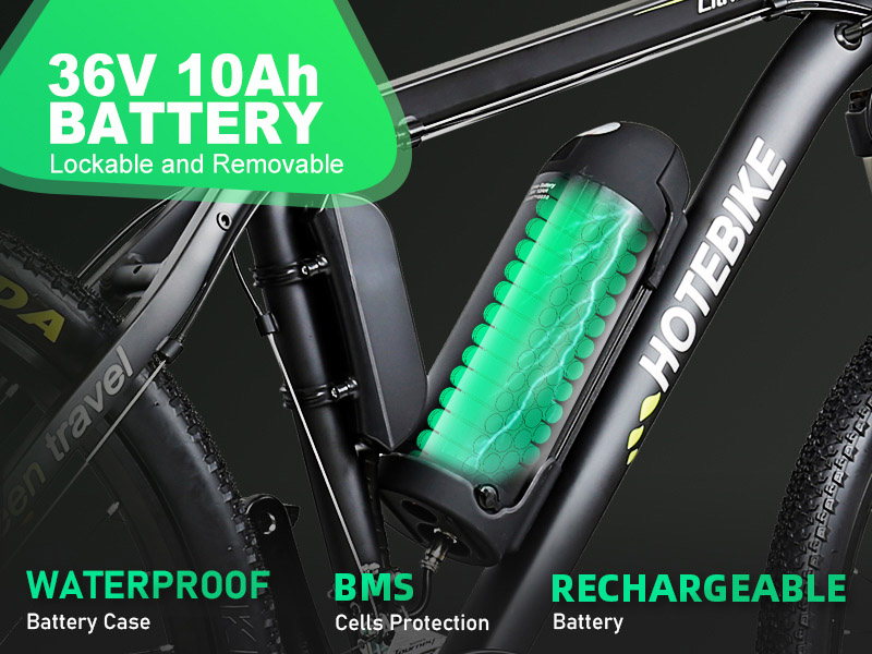 Best Electric Mountain Bike Canada Cheapest Classic 36V Bottle Battery - Christmas Sales Canada - 3