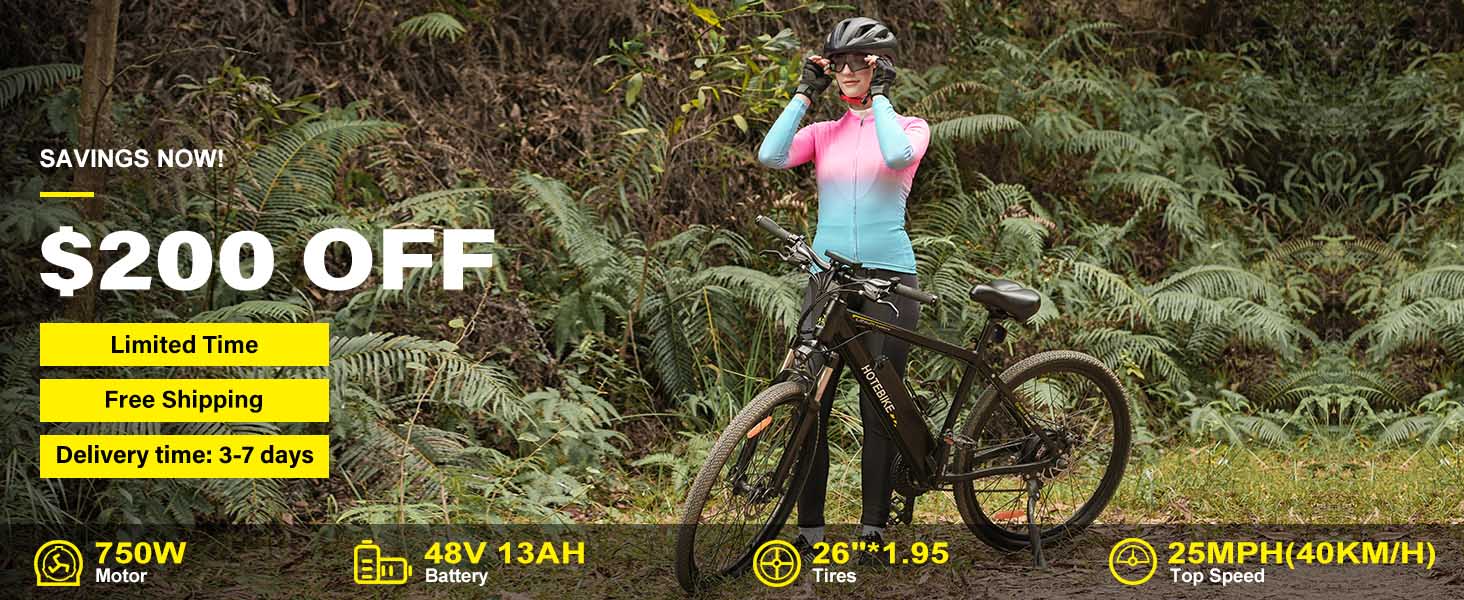 Tshwj xeeb 26 nti 750W Electric Mountain Bike