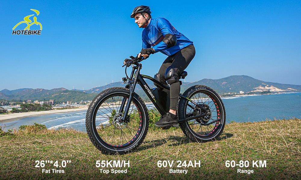 60V best fat tire electric bike 2000w hotebike A7AT26 - Electric Bike Canada - 1