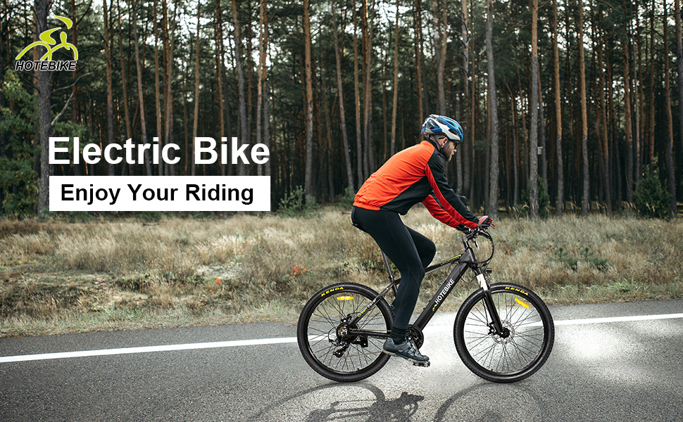 HOTEBIKE Electric Bicycles for Adults With Removable Battery - City Electric Bike - 1