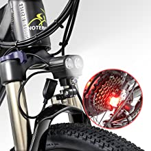 LED Headlight nga adunay Rear Light