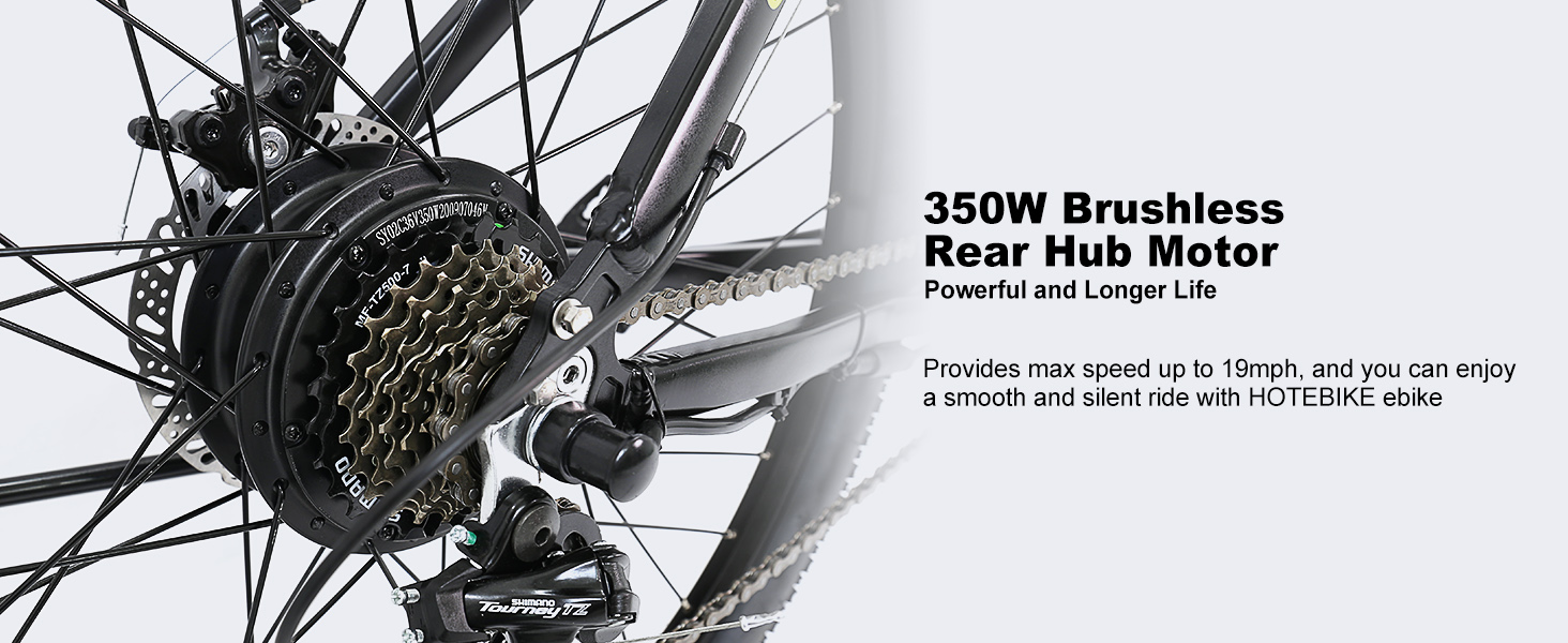 36V 350W 10AH 26'' Electric City Bike Hidden Battery for Adult - Spring Sale in Canada - 2