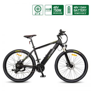 48V 750W Fast Electric Bike Adult Mountain Bikes A6AH26 27.5″ Canada